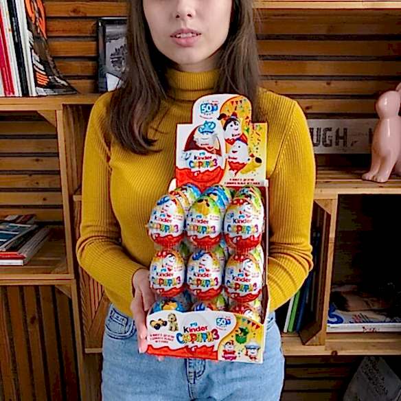 Шоколадное яйцо Киндер Сюрприз
