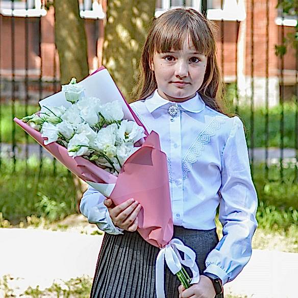 5 белых эустом