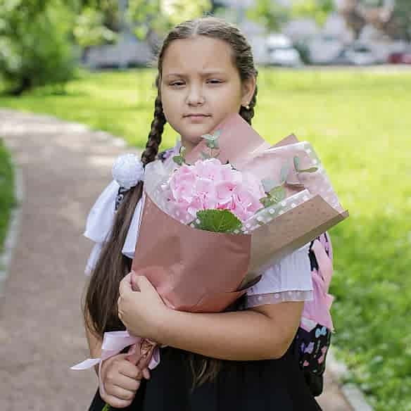 Гортензия и эвкалипт